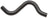 Gates 19905 HVAC Heater Hose - Heater Inlet