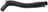 Gates 19908 HVAC Heater Hose - Heater Pump To Housing