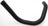 Gates 21257 Radiator Coolant Hose - Heater To Engine, Heater To Pipe-1 or Left