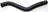 Gates 21586 Radiator Coolant Hose - Lower - Pipe To Radiator, Lower - Radiator To Thermostat or Upper