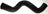 Gates 21987 Radiator Coolant Hose - Lower - Engine To Radiator or Upper - Engine To Pipe