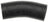 Gates 24078 Radiator Coolant Hose - Upper - Radiator To Filler Neck or Upper - Radiator To Pipe