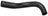 Gates 24377 Radiator Coolant Hose - Lower - Pipe To Engine, Lower Rear or Upper