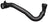 Gates 24412 Radiator Coolant Hose - Lower - Radiator To Connector