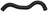 Gates 24874 Radiator Coolant Hose - Lower - Engine To Tee or Lower - Pipe To Engine