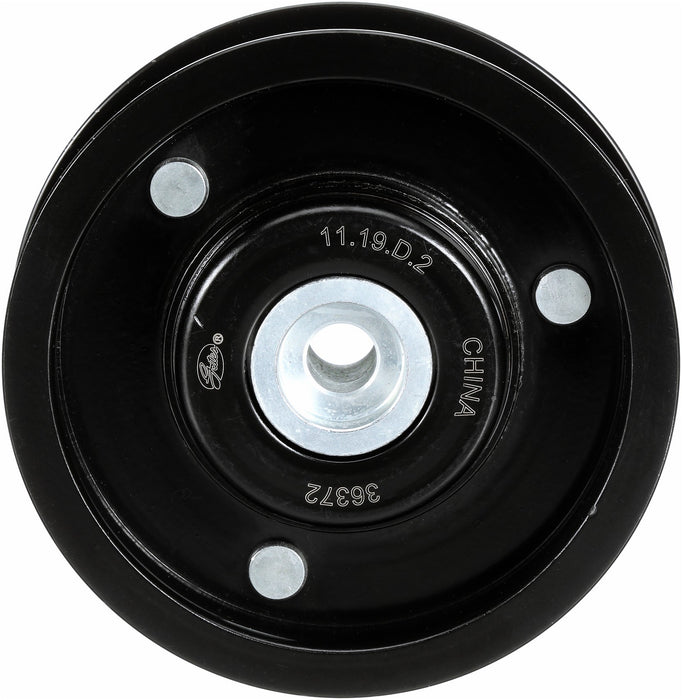 Gates 36372 Accessory Drive Belt Idler Pulley - Lower or Smooth Pulley