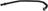 Gates 51345 Radiator Coolant Hose - Heater Inlet