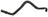 Gates 51395 Radiator Coolant Hose - Heater Inlet