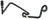 Gates 51612 Radiator Coolant Hose - Reservoir (Lower)
