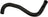 Gates 51826 Radiator Coolant Hose - Lower - Engine To Pipe or Lower - Pipe To Thermostat Housing