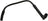 Gates EMH108 Engine Crankcase Breather Hose - PCV Valve To Pipe