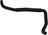 Gates EMH125 Engine Crankcase Breather Hose - Air Pump To Valve
