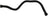 Gates EMH216 Engine Crankcase Breather Hose - Secondary Air Pump To Pipe