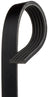 Gates K050272SF Serpentine Belt - Air Conditioning