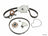 Gates TCKWP226A Engine Timing Belt Kit with Water Pump