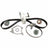Gates TCKWP313 Engine Timing Belt Kit with Water Pump