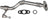 Gates TL111 Turbocharger Oil Return Line - Left