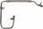 Gates TL205 Turbocharger Oil Supply Line