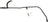 Gates TL238 Turbocharger Coolant Line - Return (Left)
