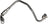 Gates TL245 Turbocharger Coolant Line - Return (Right)