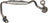 Gates TL252 Turbocharger Coolant Line - Return (Left)