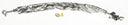 Gates 365820 Power Steering Pressure Line Hose Assembly - From Pump
