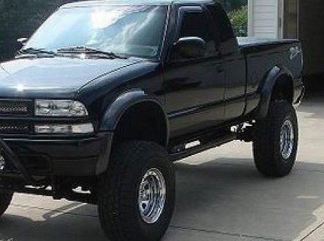 1998 chevy s10 zr2 fender flares