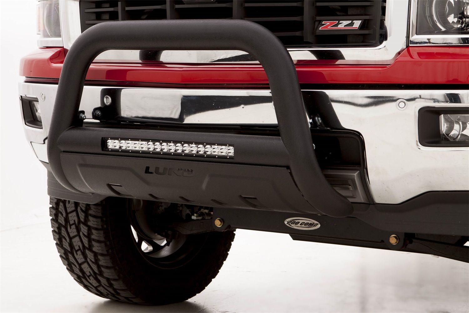 Lund Bull Bar with LED Light Bar - Fast & Free Shipping!