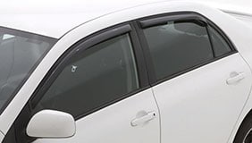 AVS window visors installed