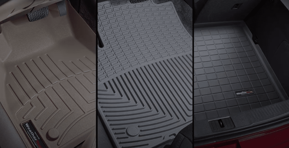 Clean weathertech mats