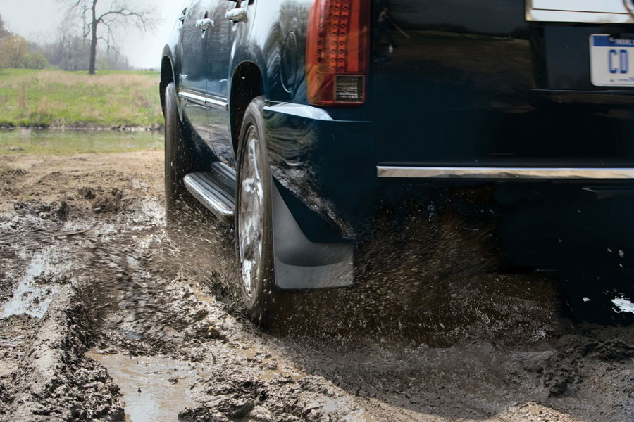 WeatherTech no-drill mud flaps; mud guards for dodge ram and other popular truck brands