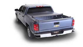 Soft roll-up feature of a TruXedo Deuce tonneau cover