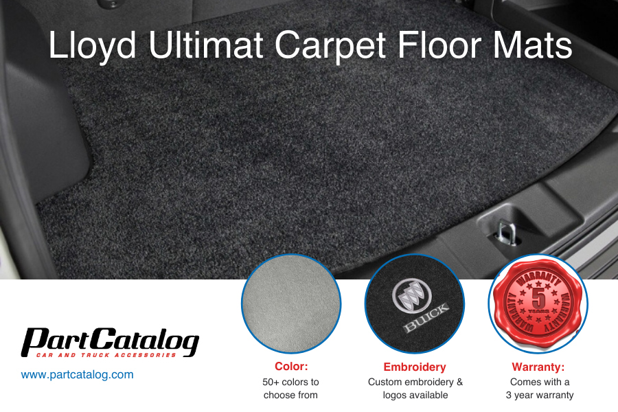 Lloyd ultimat carpet floor mats