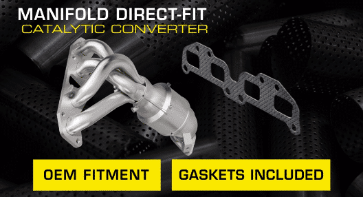 Manifold direct fit cat features