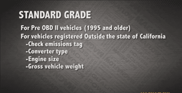 MagnaFlow standard grade- guide for vehicles registered outside California