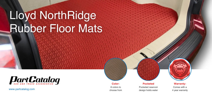 Lloyd NorthRidge Rubber Floor Mats