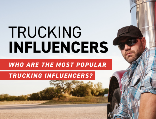 Mobile header for Trucking Influencers